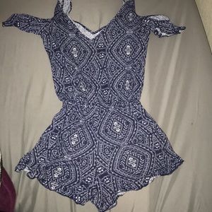 Blue Romper